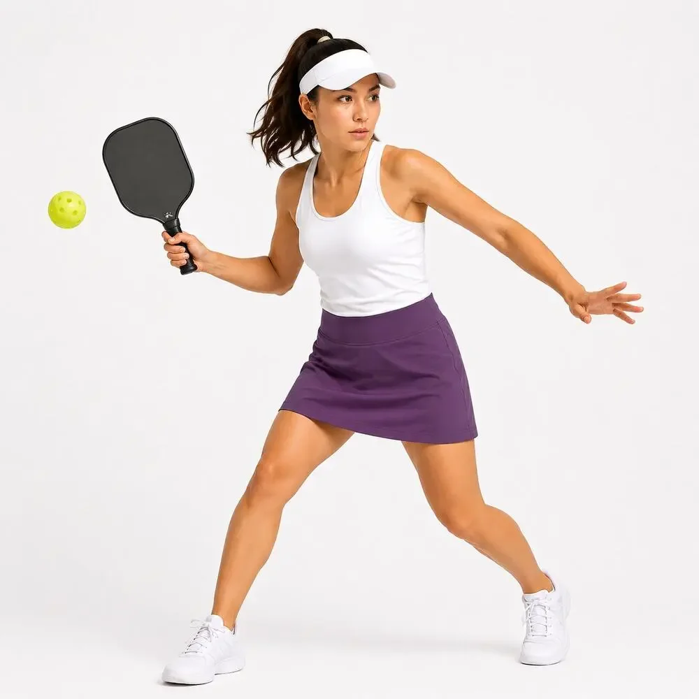32 Degrees Cool Womens Lightweight Tech Skort Sz S Pickleball Tennis Athleisure